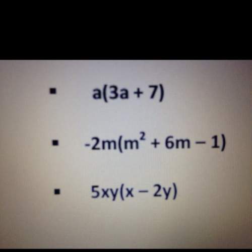 (simplify the following , using a gcf : greatest common factor. )  answer all correctly for a