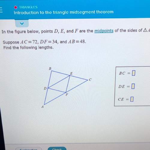 Introduction to the triangle midsegment theorem‼️ can someone me find bc,de, and ce ❓