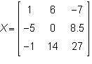 Matrix x is shown below. if matrices x and y are equal, what is the value of y12+y