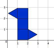 Consider the net of a triangular prism where each unit on the coordinate plane represents four feet.