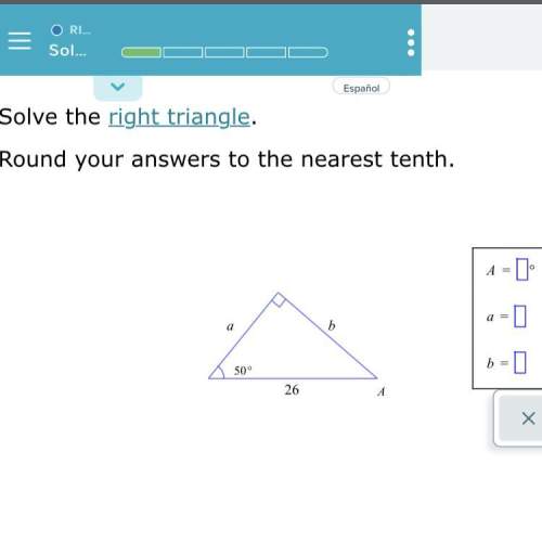 Solving the right triangle ‼️ (round to the nearest tenth) can someone me find a,a, and b❓