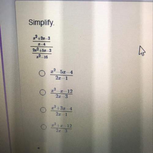 Ireally need ! simplify!  x^2 + 2x - 3  x-4  2x^2 + 5x -3