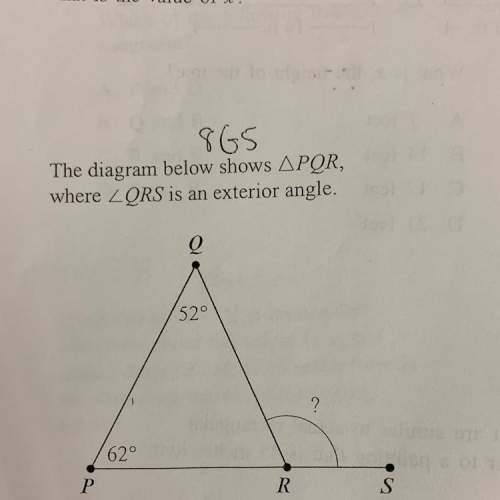 Based on the given angle measures what is the measure of qrs