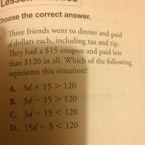 What's the answer for this question