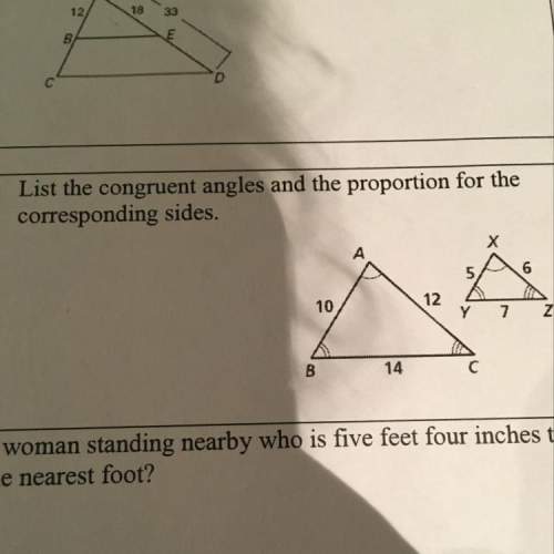 Are the triangles similar? if so, support with a postulate and write a similarity statement