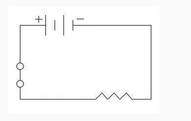 Asap science question  what does the continuous line connecting items in the circuit dia