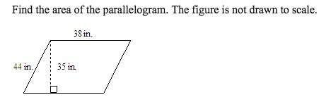 Find the area of the parallelogram will give brainliest for a little work shown!