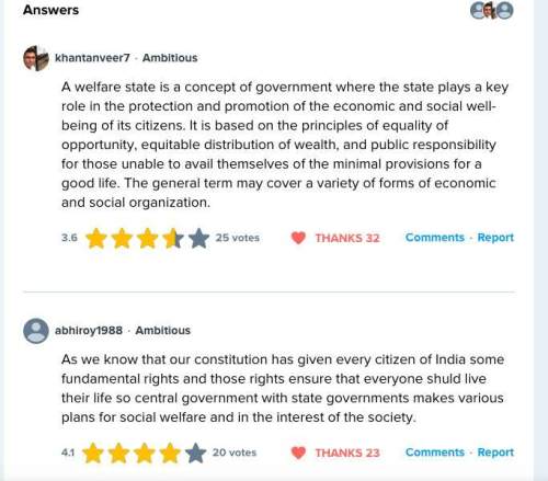How does the constitution of india seek to establish india as a welfare state​
