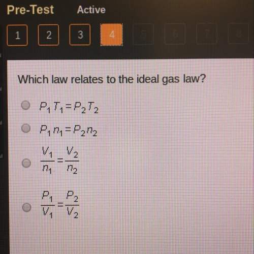 Which law relates to the ideal gas law?