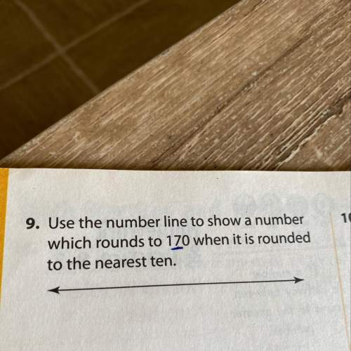 Use the number line to show a number which rounds to 170 when it is rounded to the nearest ten.