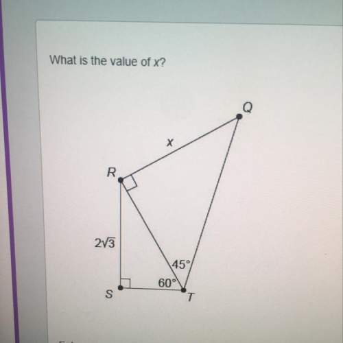 What is the value of x enter your answer in the box