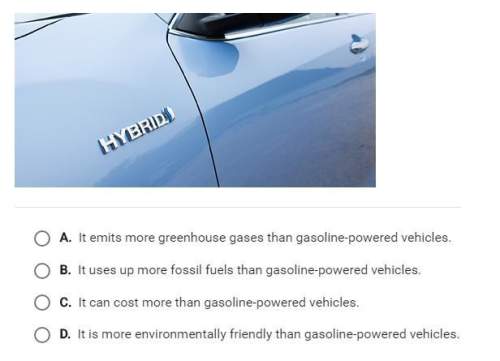 The image shows a vehicle that can manage resources sustainable. what is one disadvantage of using