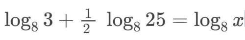 [50 ! ] !  solve this logarithm. find x. type steps!