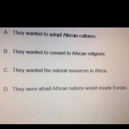 Why did european nations colonize africa?
