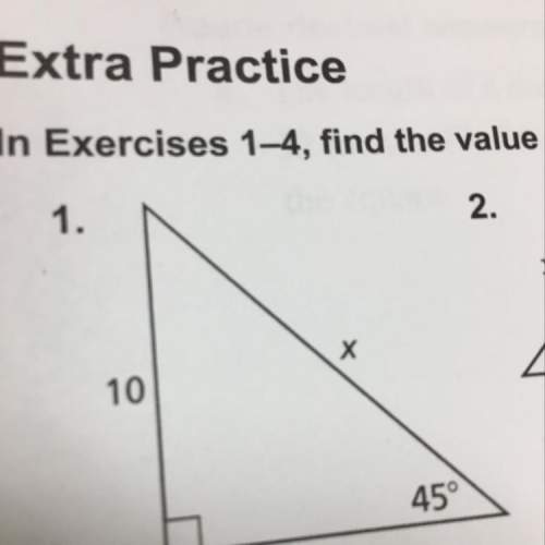 Find the value of x answer in simplest form