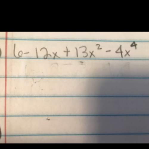 What is this in standard form and name the polynomial based on its degree