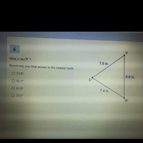 what is m v?  round only your final answer to the nearest tenth.