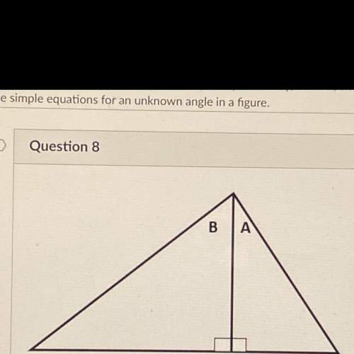 Plz? !  a and b are complementary angles. if m a is 30°, what is the measure of b?