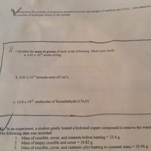 Ineed with these 2 chem questions asap i would gladly appreciate it : )