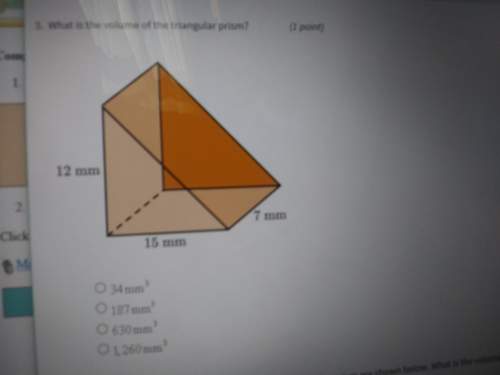 What is the volume of a triangular prism
