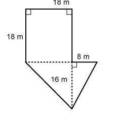 What is the area of this figure?  enter your answer in the box. m²