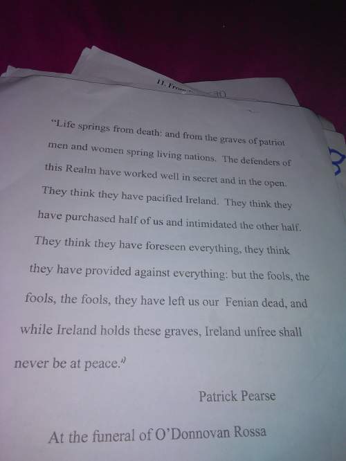 Plz me find two examples of how john locke inspired the irish revolution through this speech.