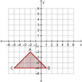 If a translation of t2, –7(x, y) is applied to δabc, what are the coordinates of b'? a,