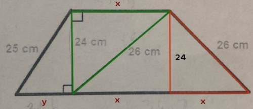 Find the perimeter of the shape below (it’s not drawn to scale)