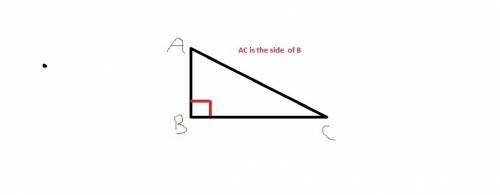 Arectangular sheet of paper is folded diagonally from a to c what is the length of side b