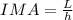 IMA = \frac{L}{h}