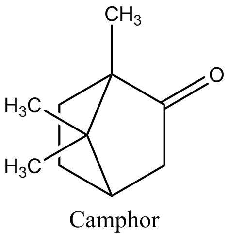 Camphor is a ketone compound and is one of the active ingredients in vicks products. if camphor has