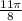 \frac{11\pi }{8}