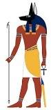 The egyptian god of the underworld who had the head of jackal was