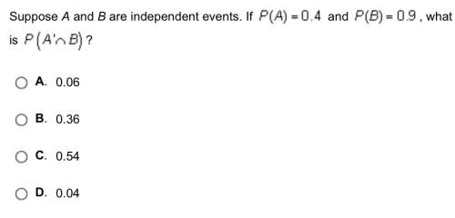 [geometry] suppose a and b are independent events. what is p(a u b) ?