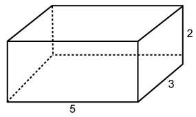 Which net diagram represents this solid figure?