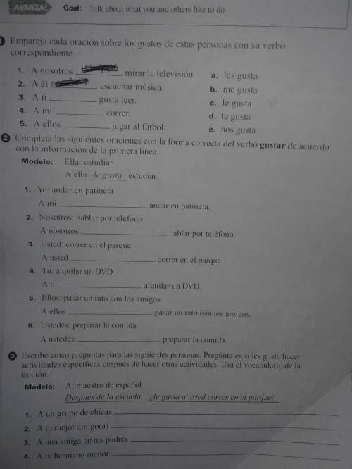 Can someone me with this? spanish hw