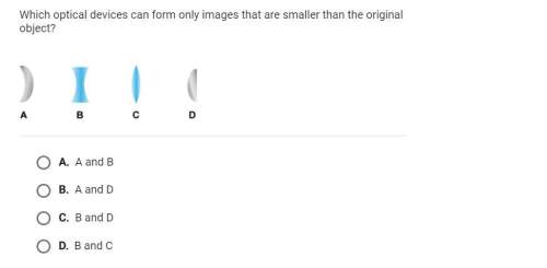 Which optical devices can form only images that are smaller than the original object