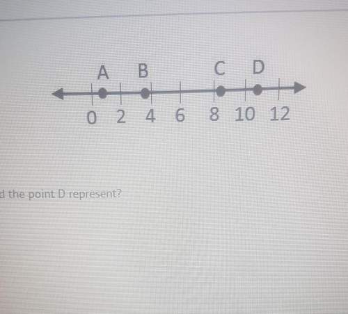 Which number to the point d represent on a number line? a. square root 35 b. square root 75 c. squa