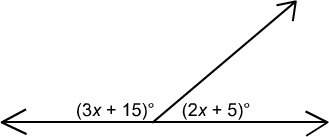 Need asap  what are the measures of the two angles in the figure below?  s