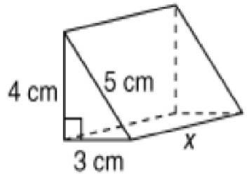 The surface area of the triangular prism pictured below is 204 square centimeters. what is the heigh