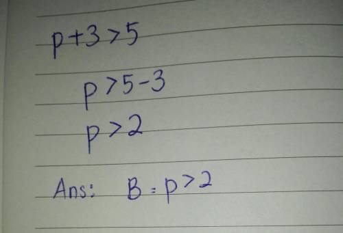 P+ 3 >  5 a-p <  –2 b-p >  2 c-p >  –2 d-p >  8 description