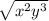 \sqrt{x^2y^3}