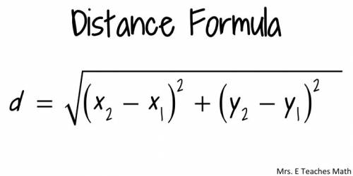 What is the distance between the coordinates (-6,4) and (-4,2)?  round your answer to the nearest te