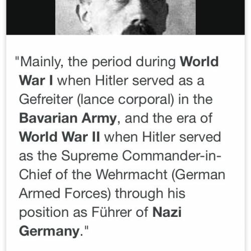 What were adolf hitler’s military actions