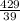 \frac{429}{39}