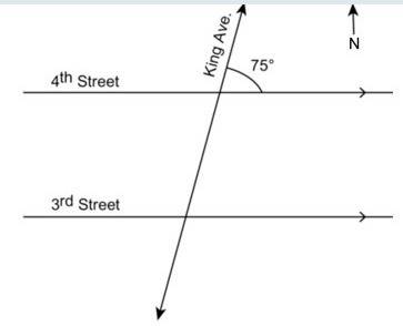 1. all numbered streets runs parallel to each other. both 3rd and 4th streets are intersected by kin