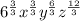 6^{\frac{3}{3}}x^{\frac{3}{3}}y^{\frac{6}{3}}z^{\frac{12}{3}}