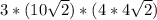 3*(10\sqrt{2})*(4*4\sqrt{2})