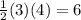 \frac{1}{2}(3)(4) = 6