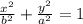 \frac{x^{2}}{b^{2}} + \frac{y^{2}}{a^{2}} =1